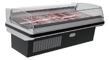 ร้านขายเนื้อสำหรับซูเปอร์มาร์เก็ตเนื้อ Deli Display Case MC2 R404a