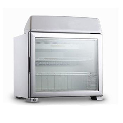ตู้แช่ไอศกรีมเชิงพาณิชย์ประตูกระจก 49 ลิตร R134a R600a