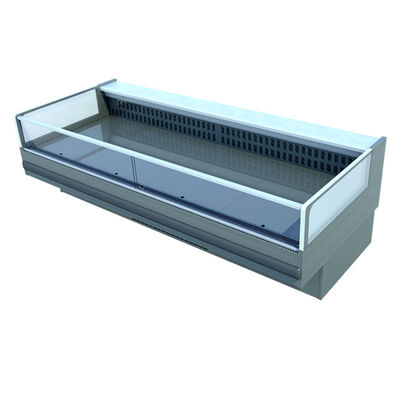 ตู้โชว์เนื้อสัตว์แช่เย็นอาหารทะเล, R404a R290 เปิดตู้โชว์เนื้อเดลี่