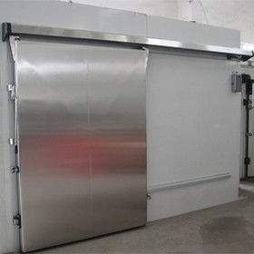 ประตูบานเลื่อนห้องเย็น Walk In Cooler ระบบไฟฟ้าและแบบแมนนวล