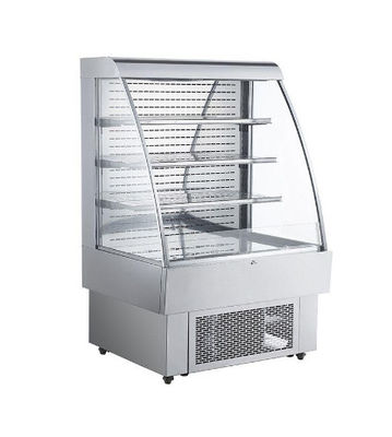 380L R404a R290 Food to go Chiller Ventilated Cooling System ร้านสะดวกซื้อซูเปอร์มาร์เก็ต