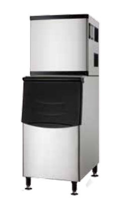 เครื่องทำน้ำแข็งใสฆ่าเชื้ออัตโนมัติ UV SK-500P เครื่องทำน้ำแข็งสแตนเลสร้อนหวานขนาดเล็ก 500กก