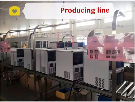 เครื่องทำน้ำแข็งก้อน Sk-81b บุฟเฟ่อาหารทะเลทำความสะอาดตัวเองกันตก
