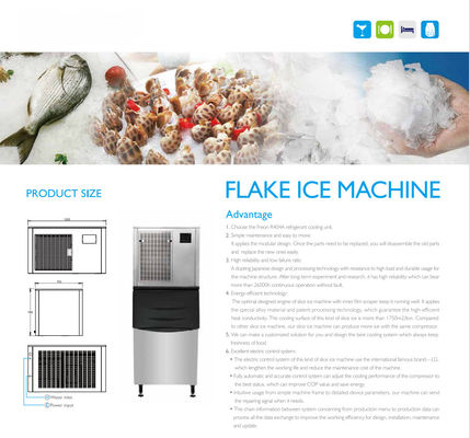 เครื่องทำน้ำแข็งฆ่าเชื้อด้วยรังสียูวี Small Frost Free Silent Disassembly Free